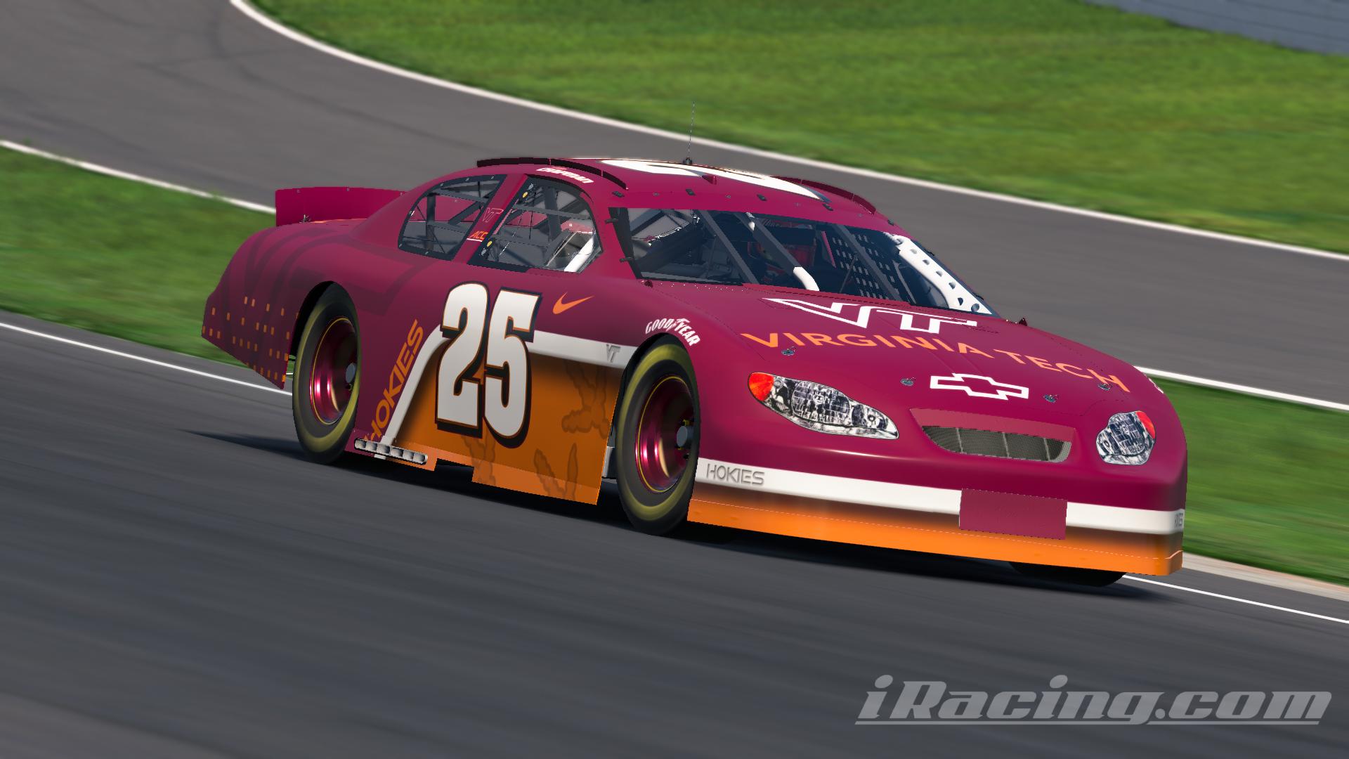 Preview of Andrew Champman #25 Virginia Tech Hokies Monte Carlo by Julio N.