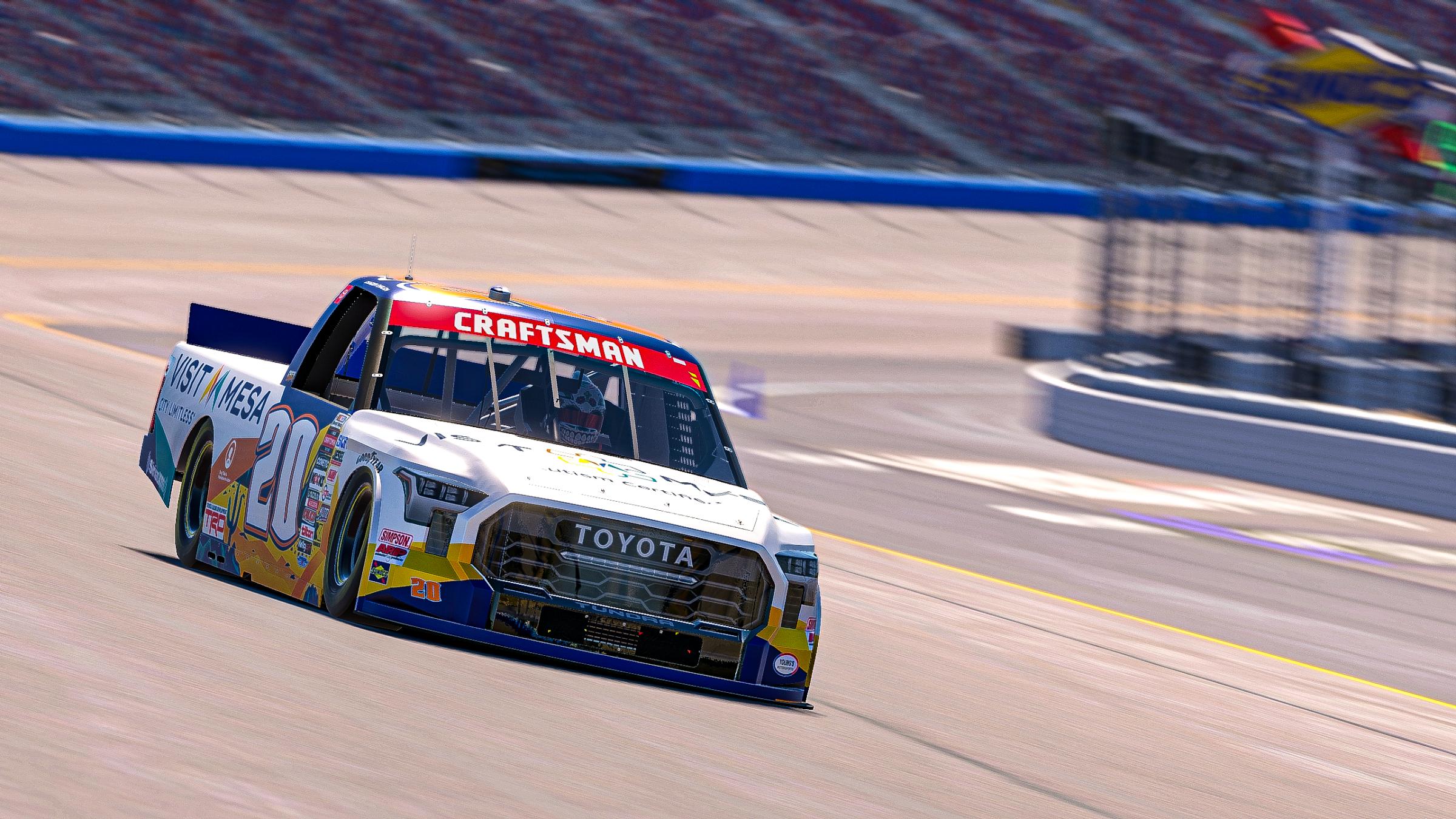 Preview of #20 Camden Ehrlich Visit Mesa Toyota Tundra by Diego Roldan