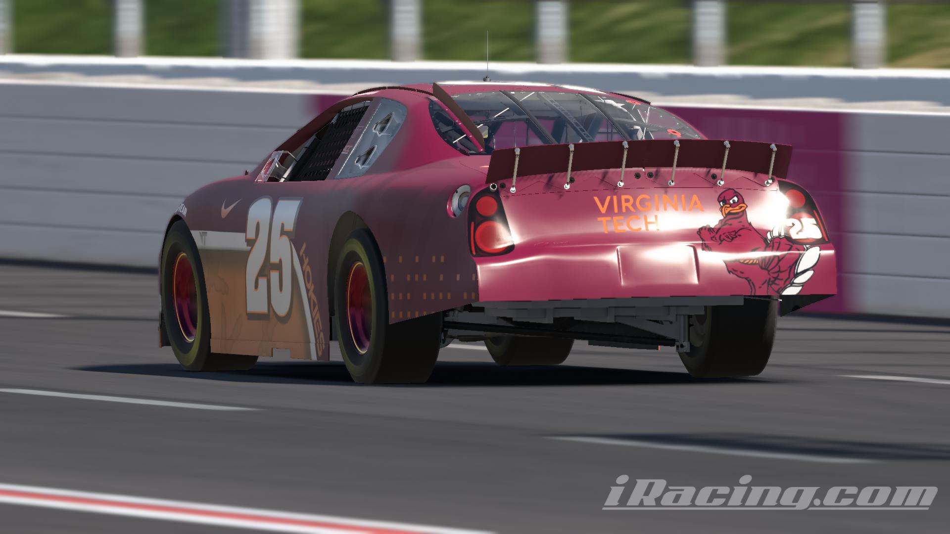 Preview of Andrew Champman #25 Virginia Tech Hokies Monte Carlo SS by Julio N.