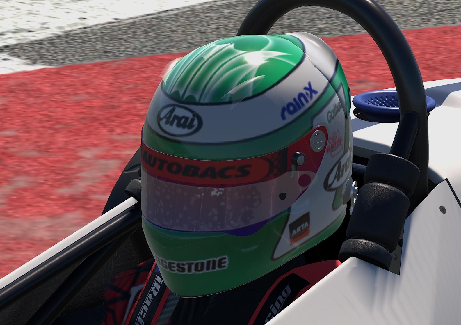 Preview of Keiichi Tsuchiya Helmet by Carlos R. F.