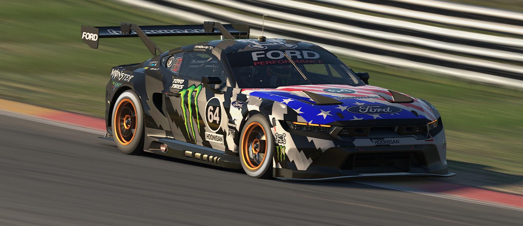 Preview of Ken Block #43 Hoonicorn Mustang GT3 by Terry Atkinson