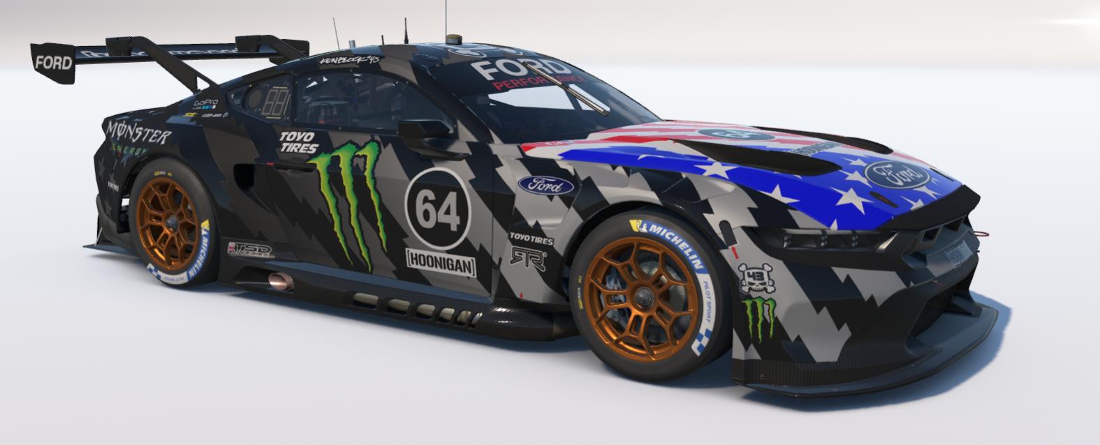 Preview of Ken Block #43 Hoonicorn Mustang GT3 by Terry Atkinson