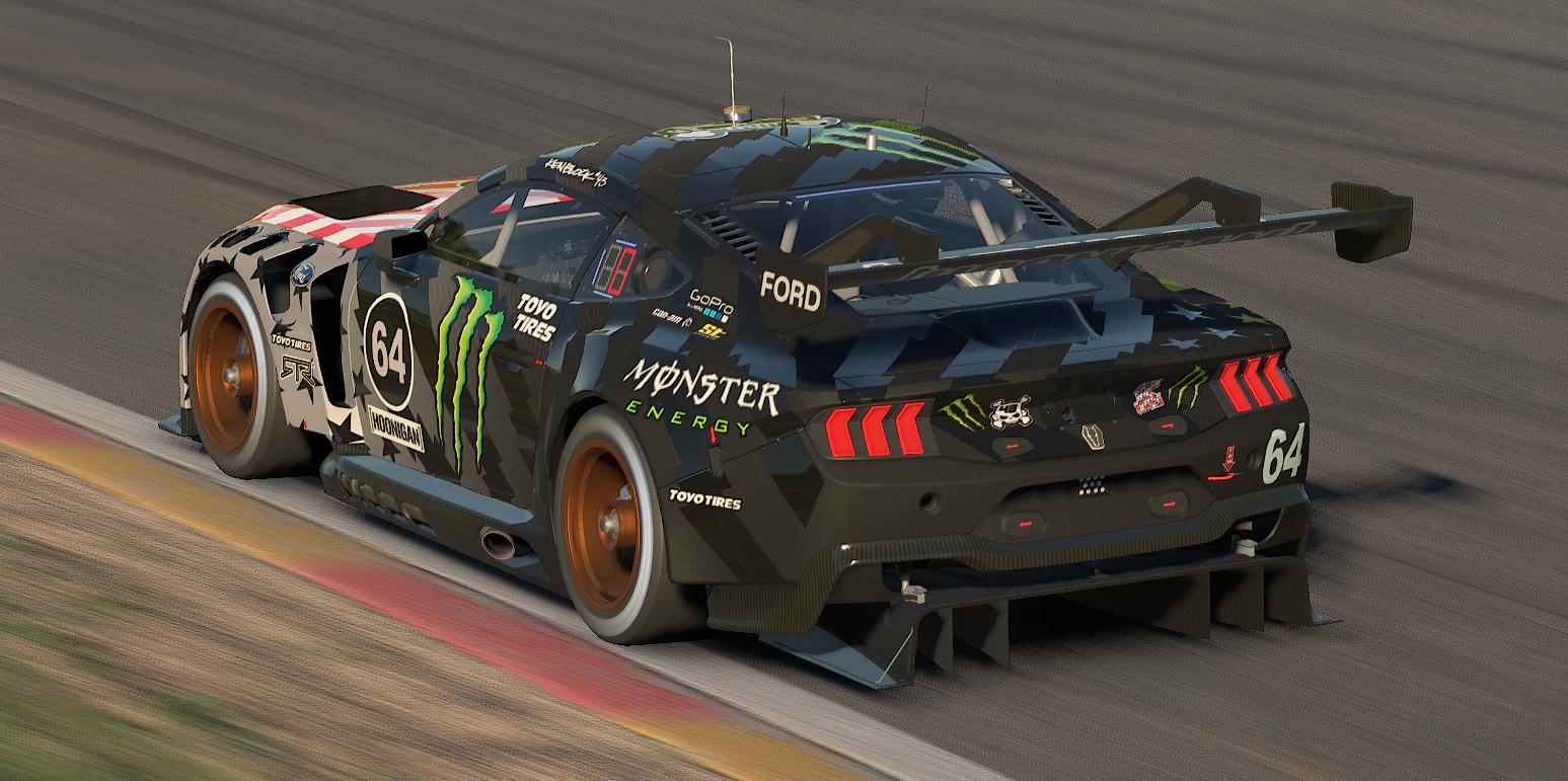 Preview of Ken Block #43 Hoonicorn Mustang GT3 by Terry Atkinson