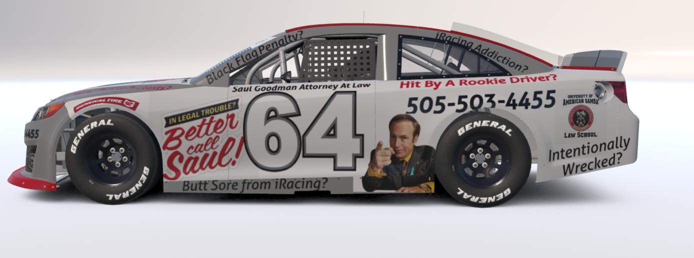 Preview of ARCA Saul Goodman Toyota Camry by Greg B Clark