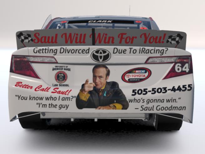 Preview of ARCA Saul Goodman Toyota Camry by Greg B Clark
