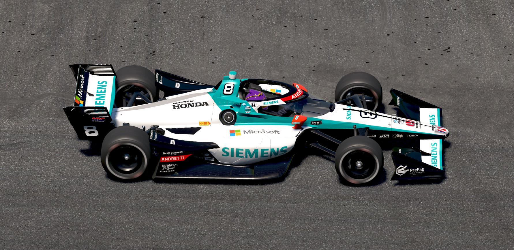 Preview of 2025 Marcus Ericsson Siemens Andretti by Tyler Tucker