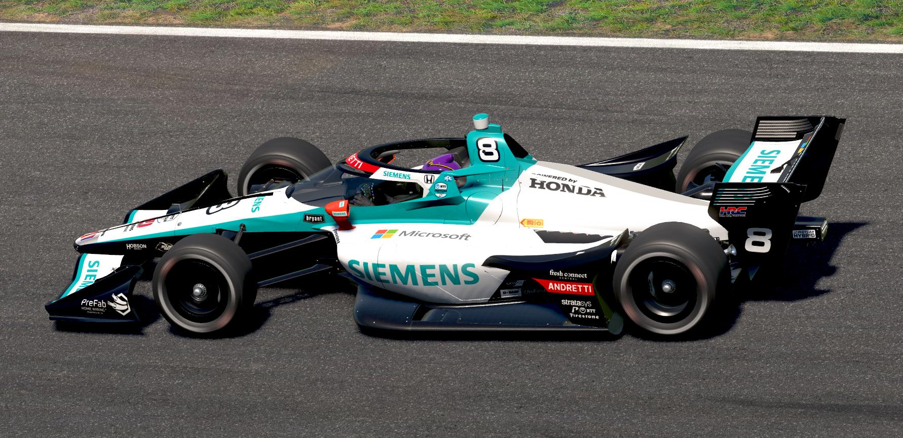 Preview of 2025 Marcus Ericsson Siemens Andretti by Tyler Tucker