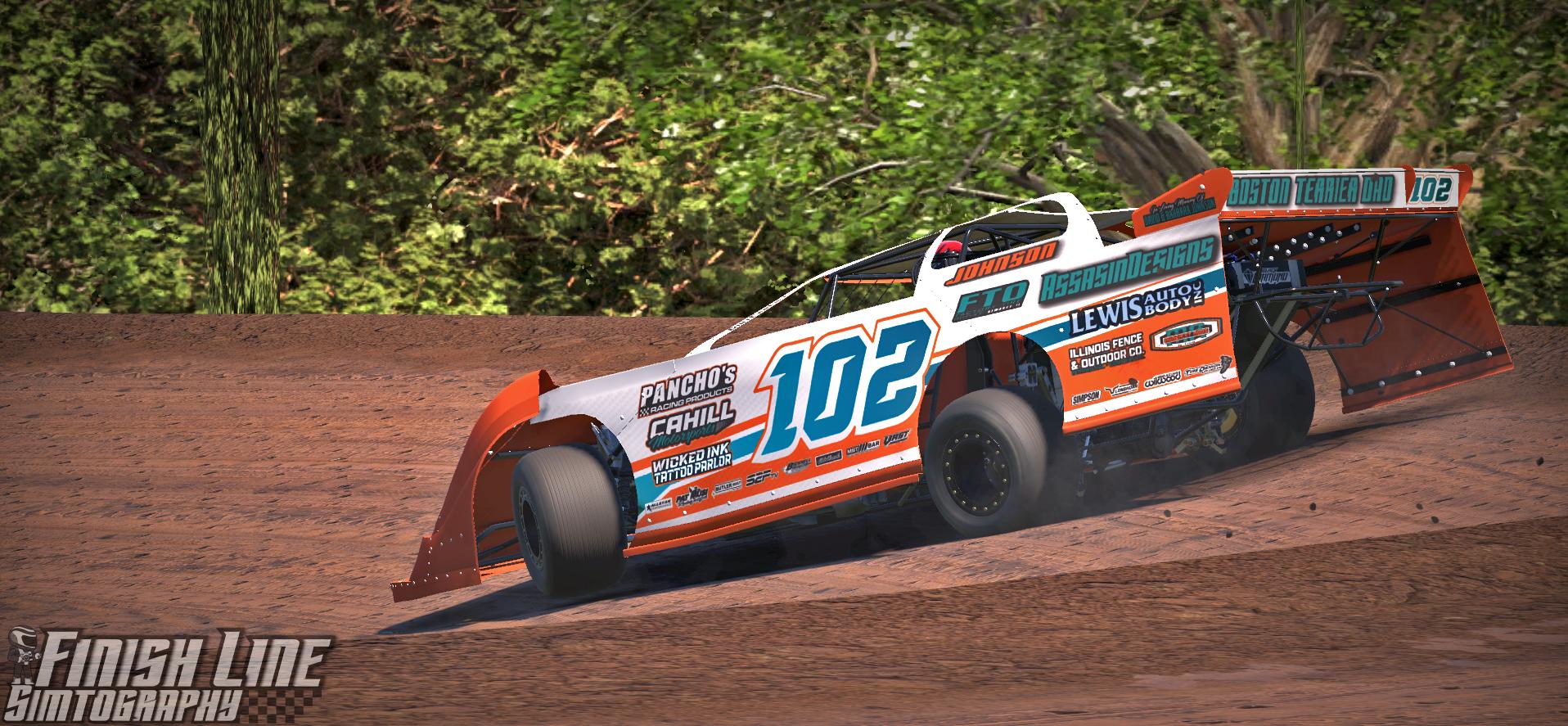 Preview of Clayton Johnson #102 orange by Austin M.
