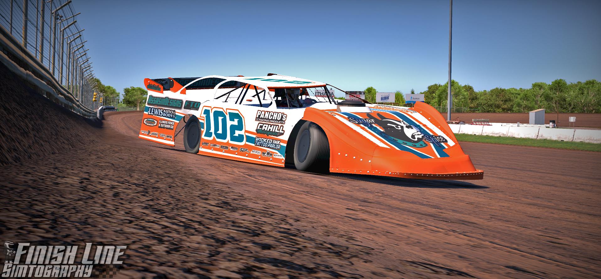 Preview of Clayton Johnson #102 orange by Austin M.