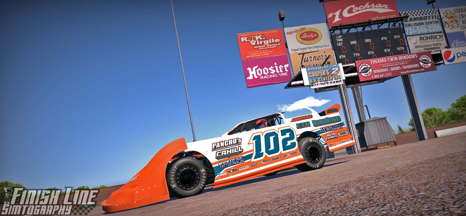 Preview of Clayton Johnson #102 orange by Austin M.