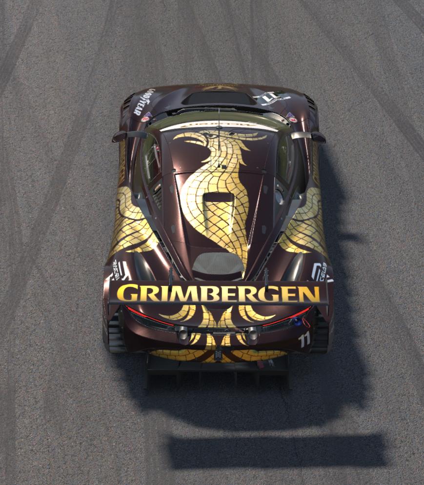 Preview of McLaren 720s EVO GT3 - Grimbergen Golden Phoenix by Dennis Van Der Meeren