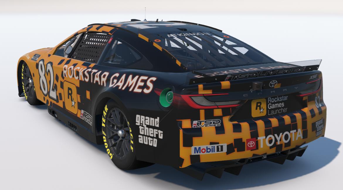 Preview of Rockstar games Toyota Camry NASCAR by Terry Atkinson
