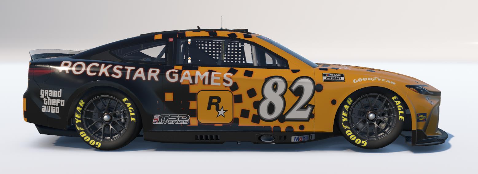 Preview of Rockstar games Toyota Camry NASCAR by Terry Atkinson