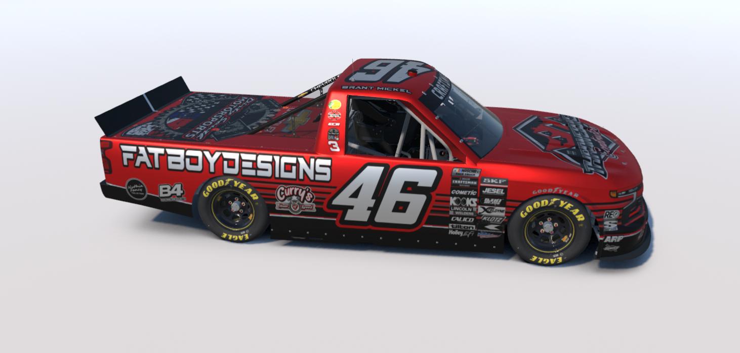 Preview of DSM 46 Red Stripe Truck by Brant Mickel