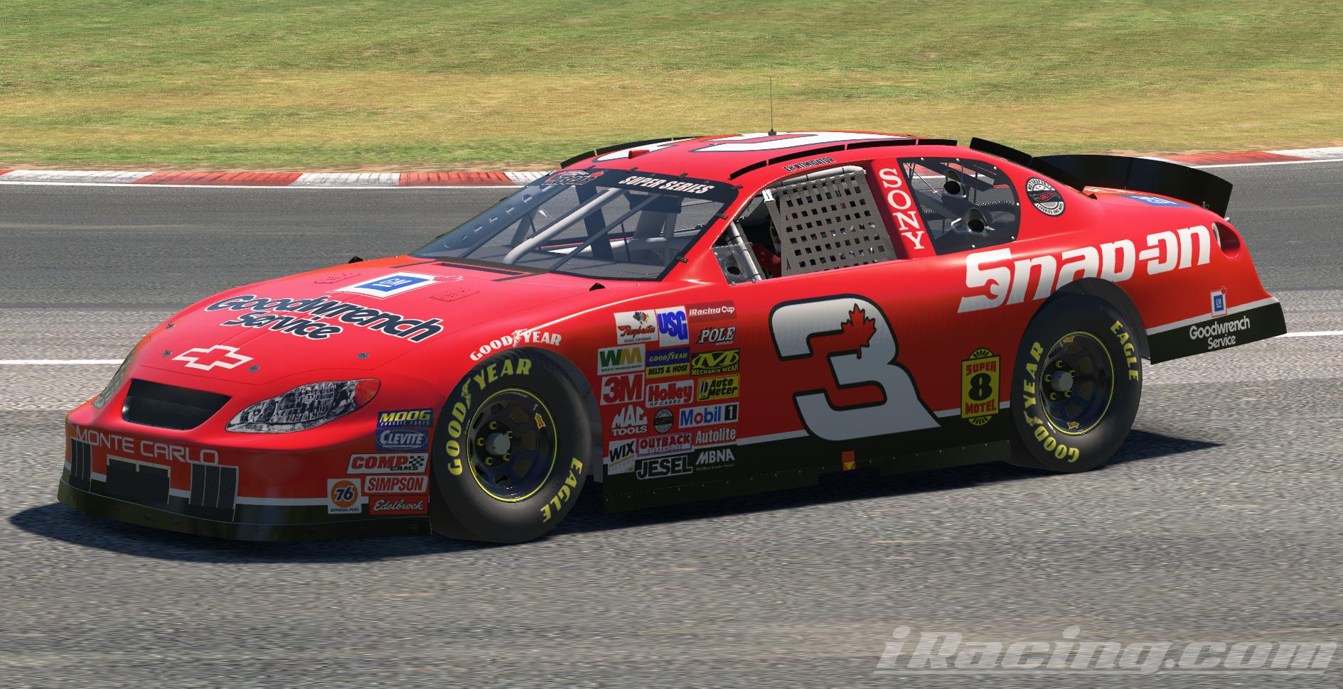 Preview of CASCAR - Team 3 Red - Goodwrench and Snap-On  by Joe R Wells