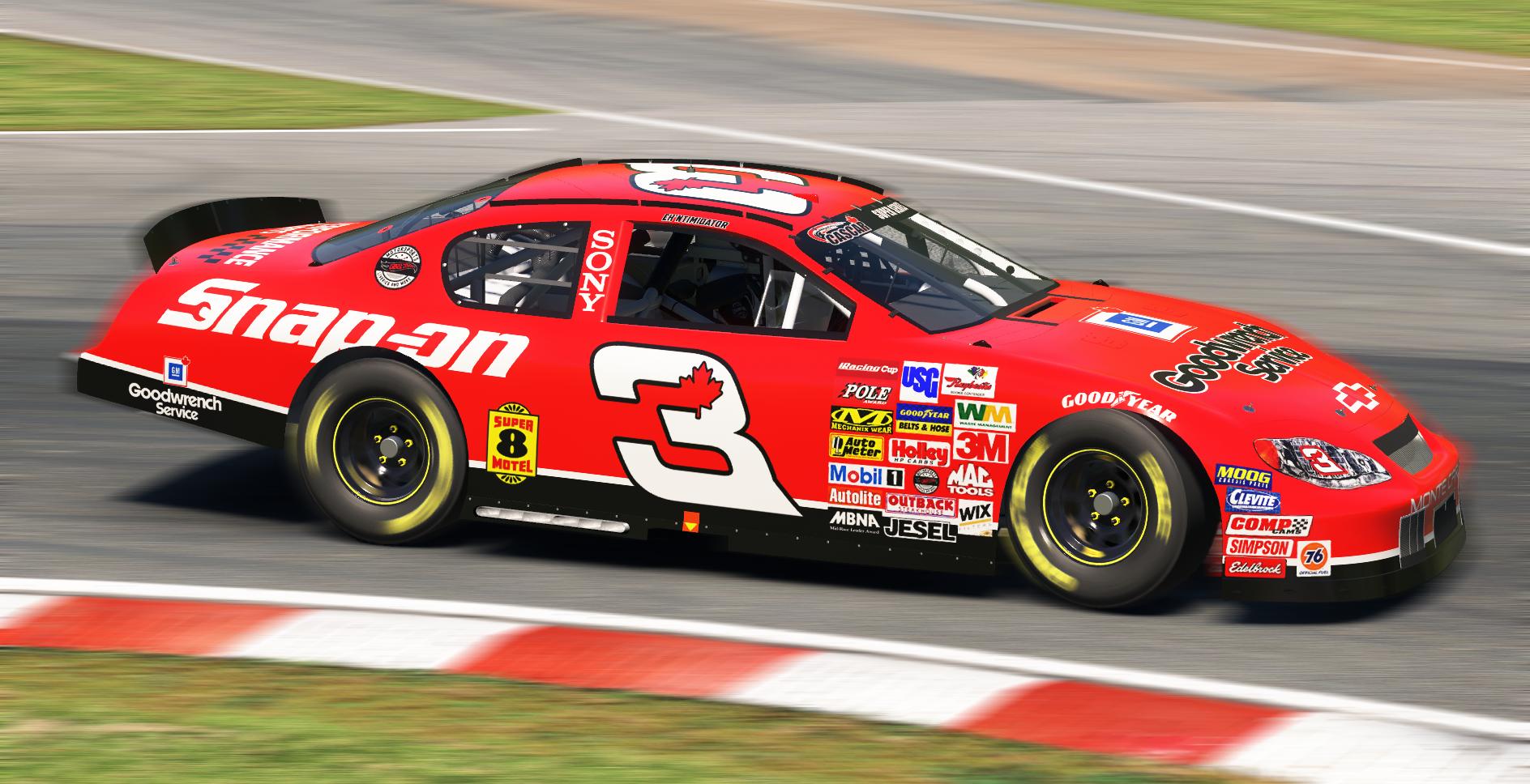 Preview of CASCAR - Team 3 Red - Goodwrench and Snap-On - No # by Joe R Wells