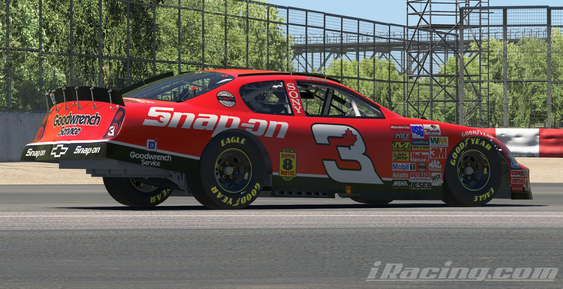Preview of CASCAR - Team 3 Red - Goodwrench and Snap-On - No # by Joe R Wells