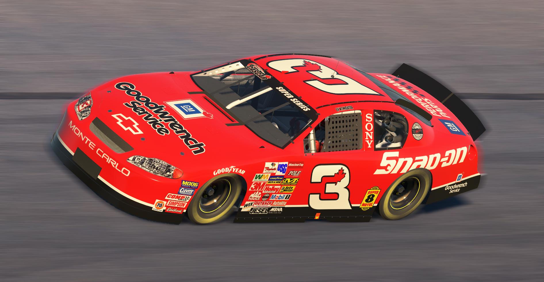 Preview of CASCAR - Team 3 Red - Goodwrench and Snap-On by Joe R Wells