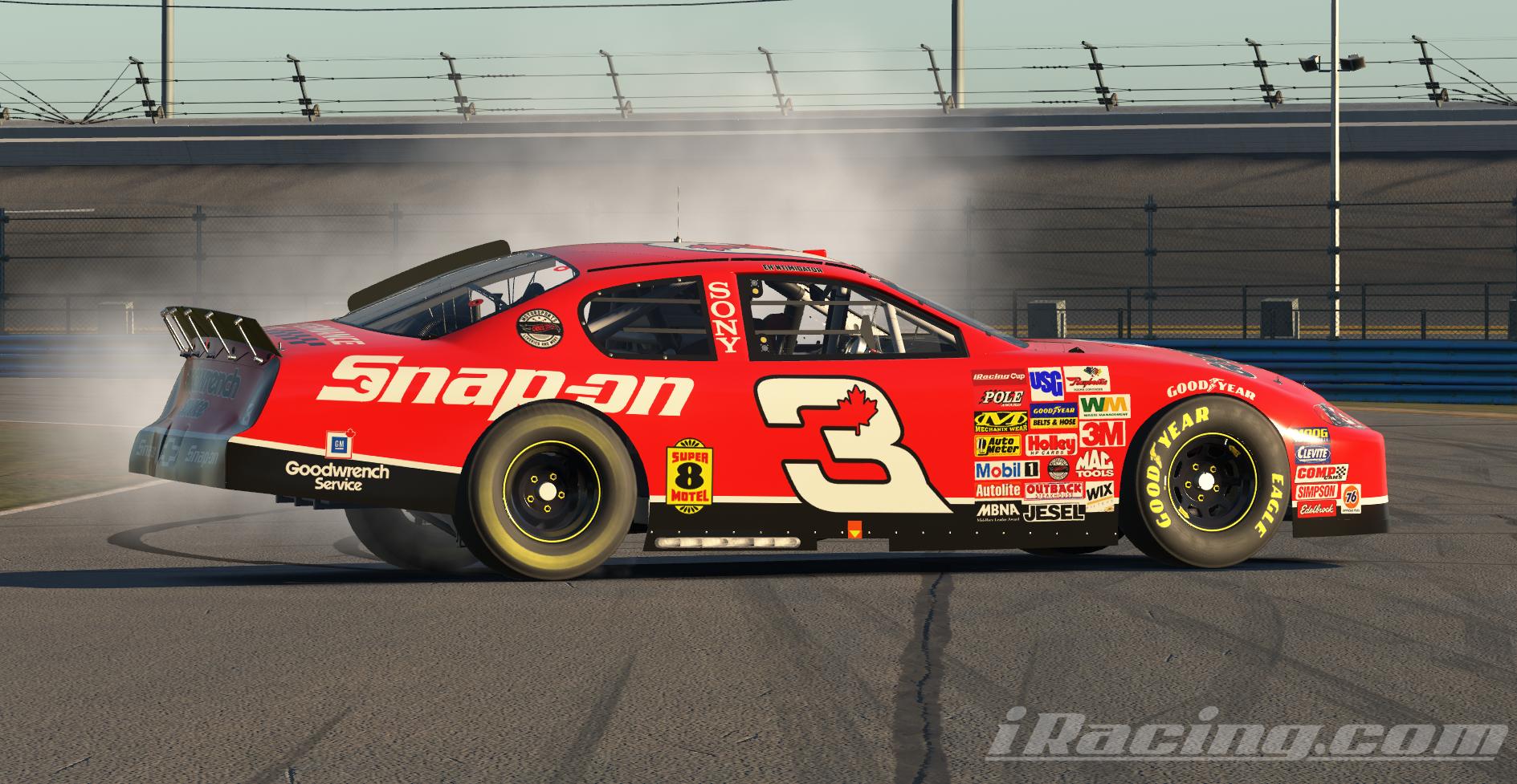 Preview of CASCAR - Team 3 Red - Goodwrench and Snap-On by Joe R Wells