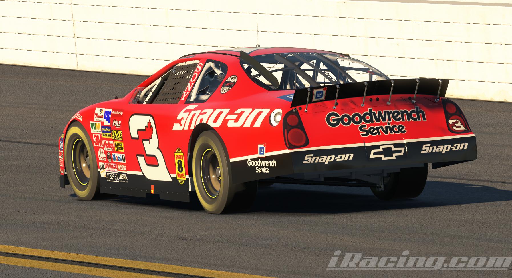 Preview of CASCAR - Team 3 Red - Goodwrench and Snap-On by Joe R Wells