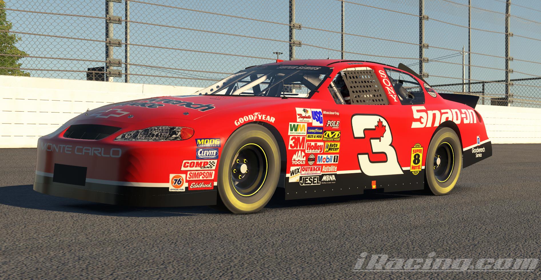 Preview of CASCAR - Team 3 Red - Goodwrench and Snap-On by Joe R Wells