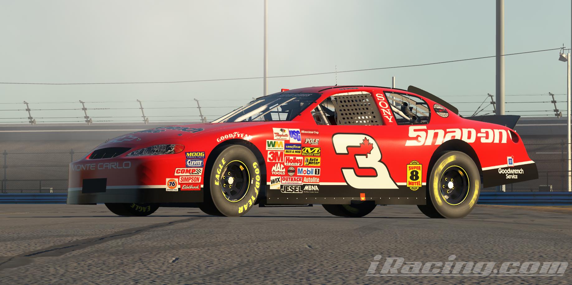 Preview of CASCAR - Team 3 Red - Goodwrench and Snap-On - No # by Joe R Wells