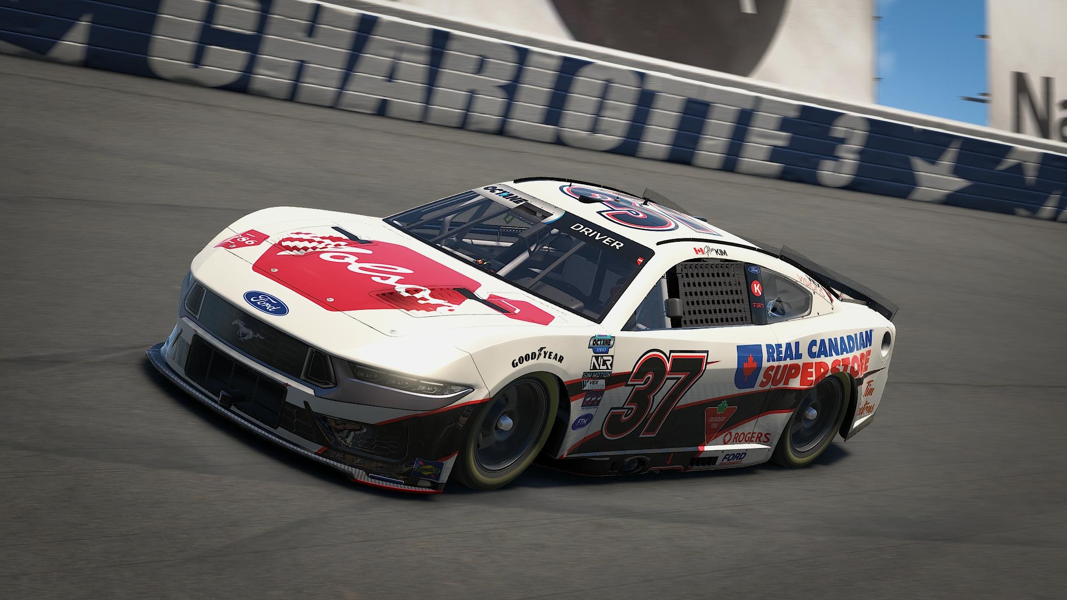 Preview of #37 Molson/Real Canadian Superstore (Octane Contigs) - Alex Kim - Next-Gen Ford Mustang by Eric McFarland