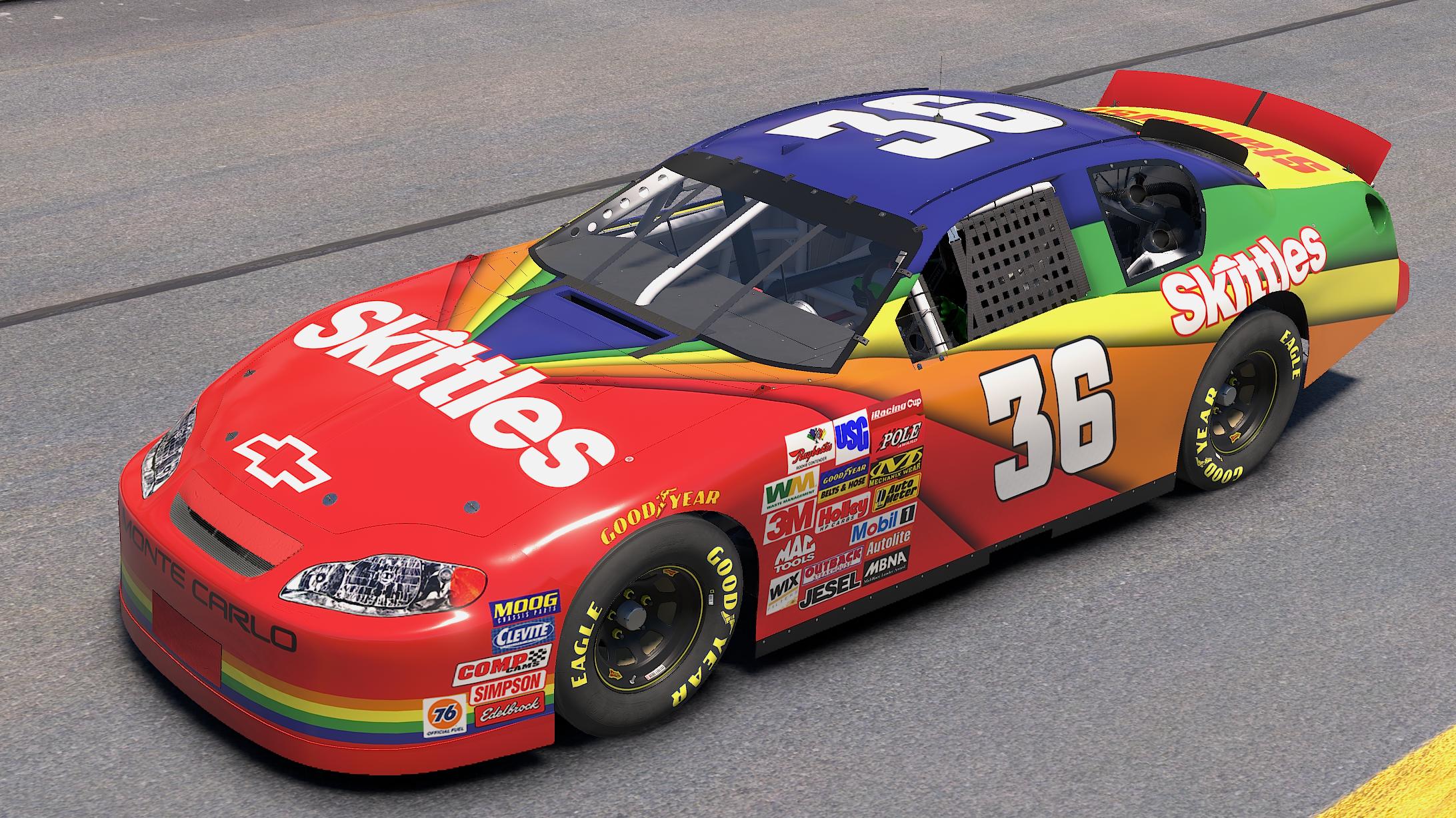 Preview of #36 Ernie Irvan 1998 Skittles Car by Sean Boundy
