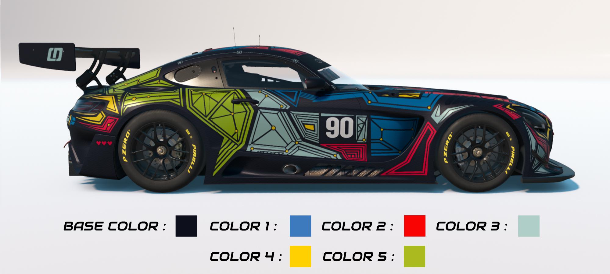 Preview of Mercedes AMG GT3 HERO V2 by Pierre S.
