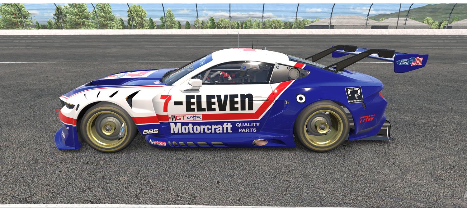Preview of 7 Eleven Mustang by Bruce Funderburg