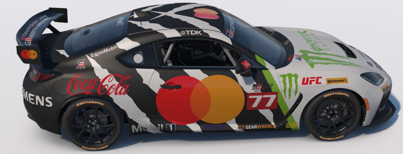 Preview of Monster Energy/Mastercard Toyota GR86 by Ronald Lawson2