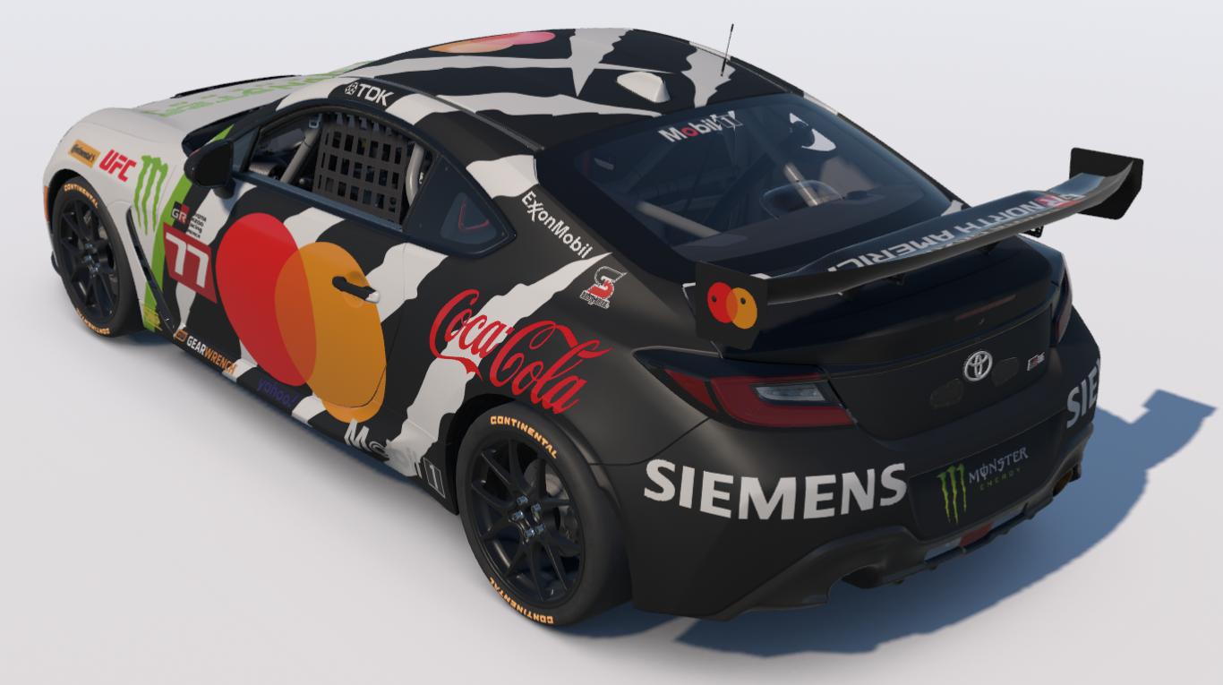 Preview of Monster Energy/Mastercard Toyota GR86 by Ronald Lawson2