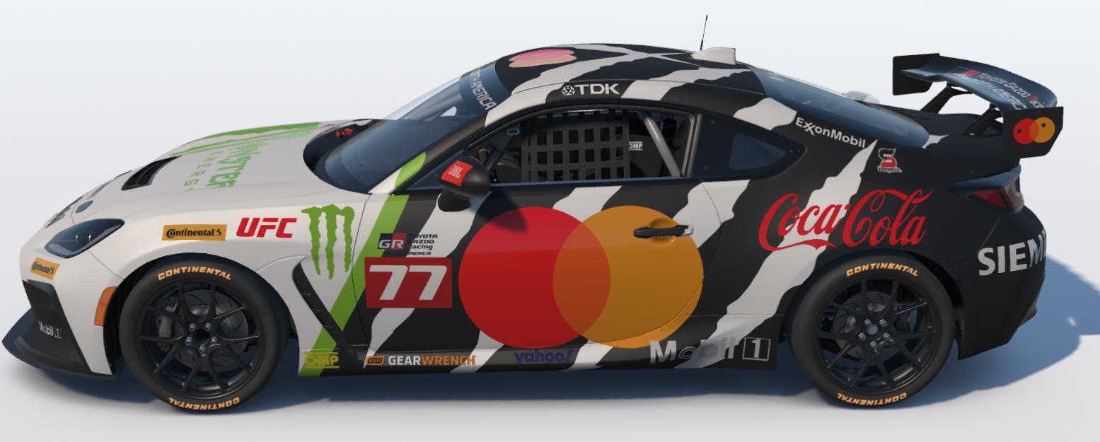 Preview of Monster Energy/Mastercard Toyota GR86 by Ronald Lawson2