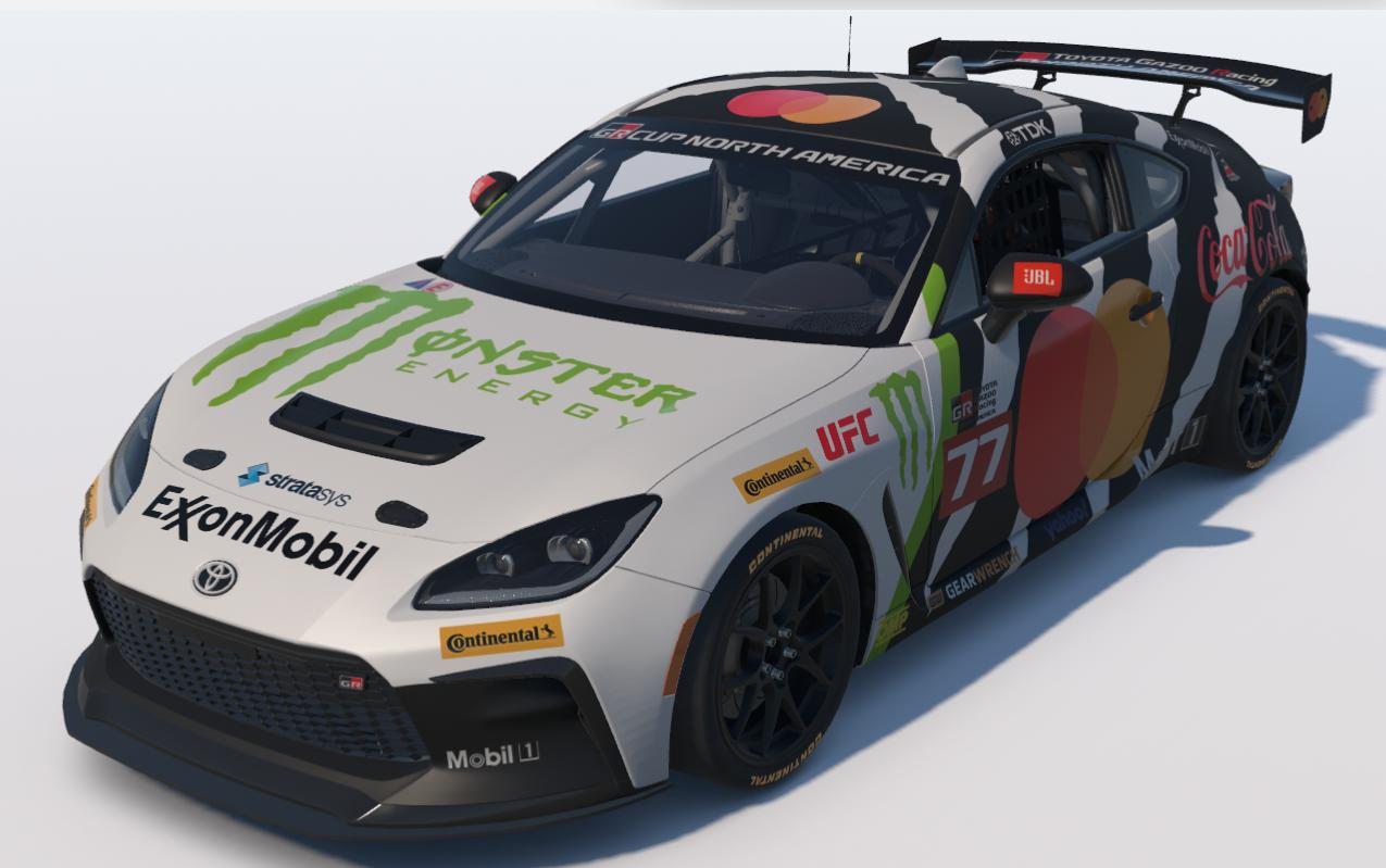 Preview of Monster Energy/Mastercard Toyota GR86 by Ronald Lawson2