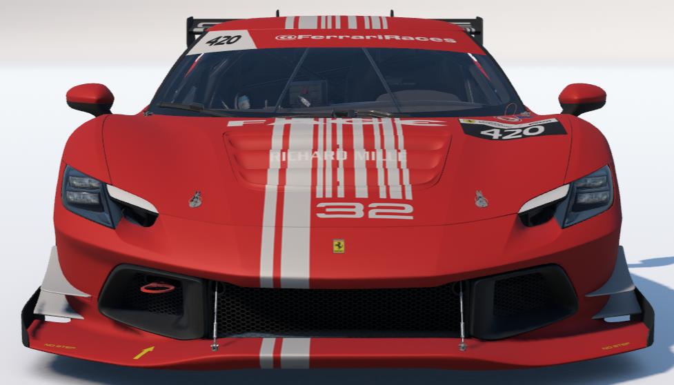 Preview of Ferrari 296 Challenge FAGE by Todd Schwarz