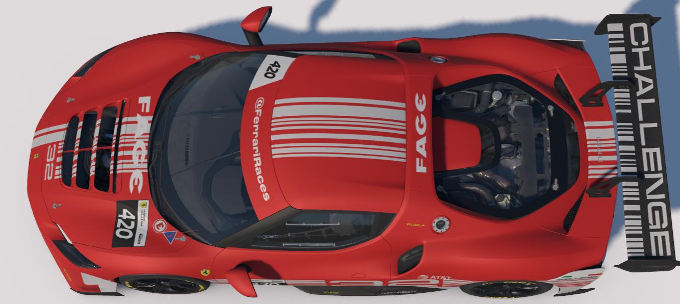 Preview of Ferrari 296 Challenge FAGE by Todd Schwarz