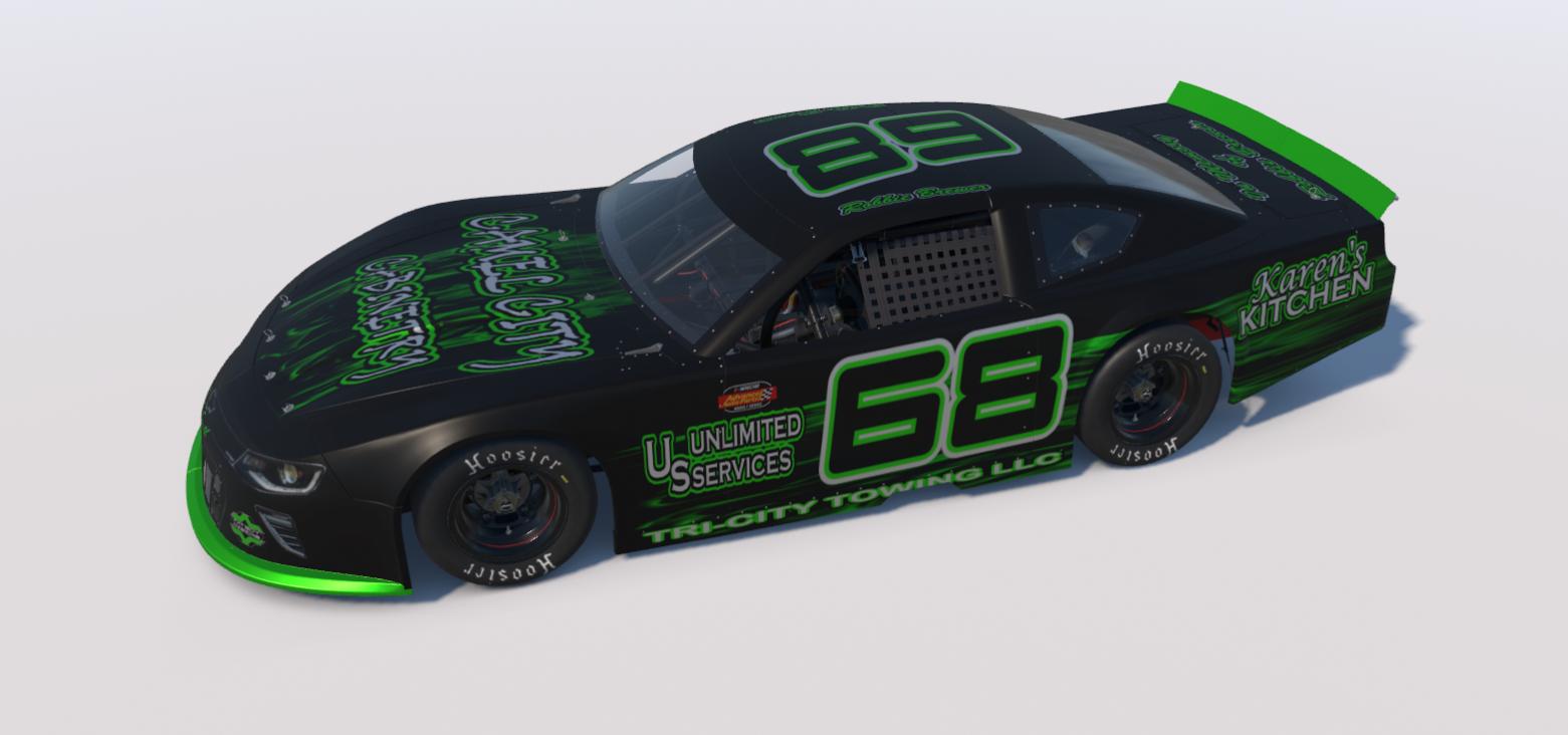 Preview of Robbie Brewer Tribute BGS Sportsman Throwback LM Stock by Brant Mickel