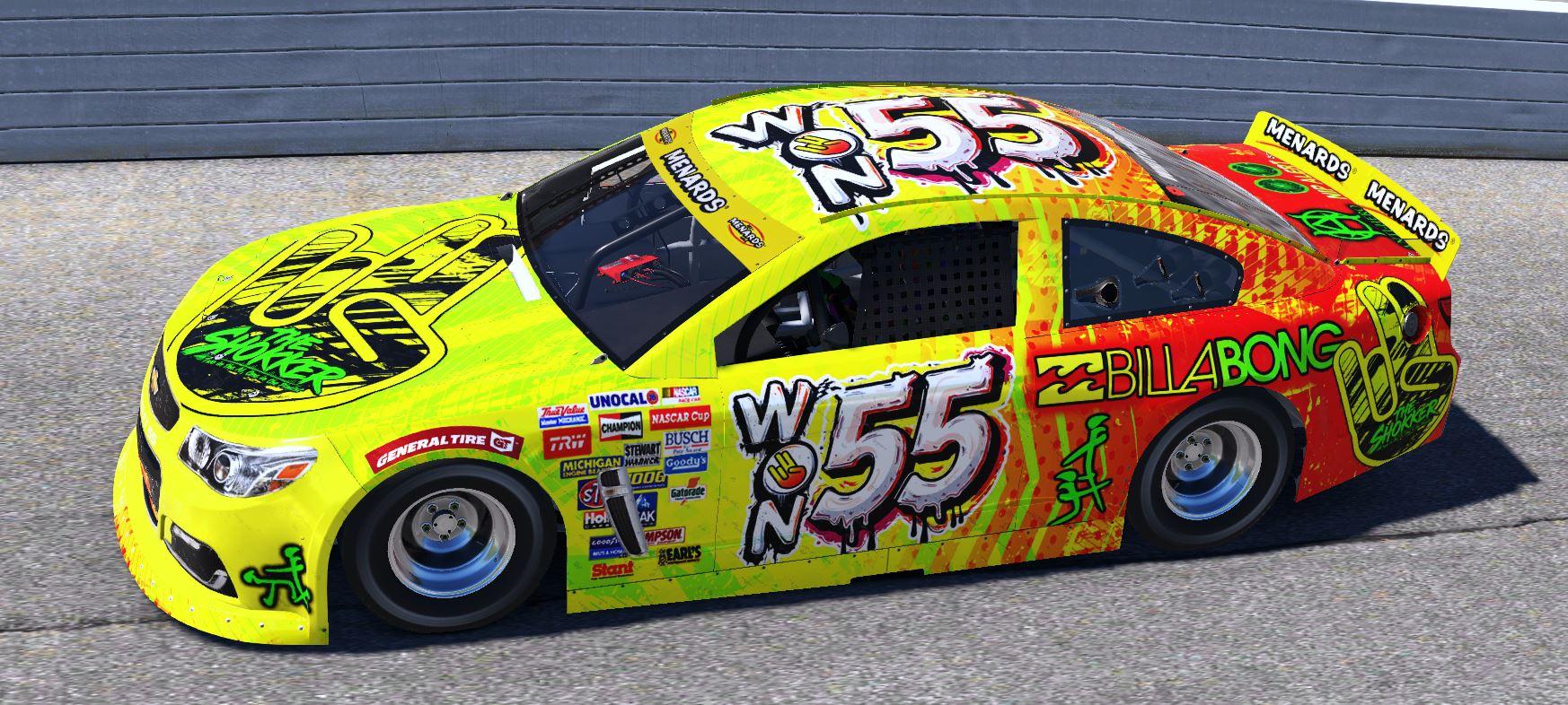Preview of The Shokker ARCA Chevy #155 by Ricky Whittenburg