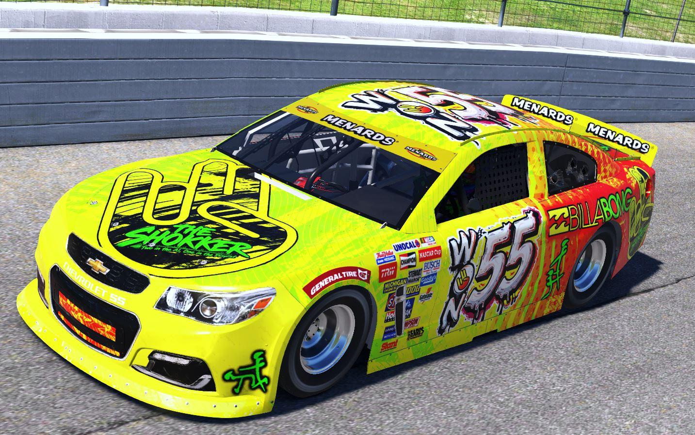 Preview of The Shokker ARCA Chevy #155 by Ricky Whittenburg