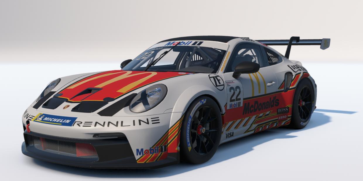 Preview of Mcdonalds/Coca Cola Porsche 911 GT3 Cup (992) by Ronald Lawson2