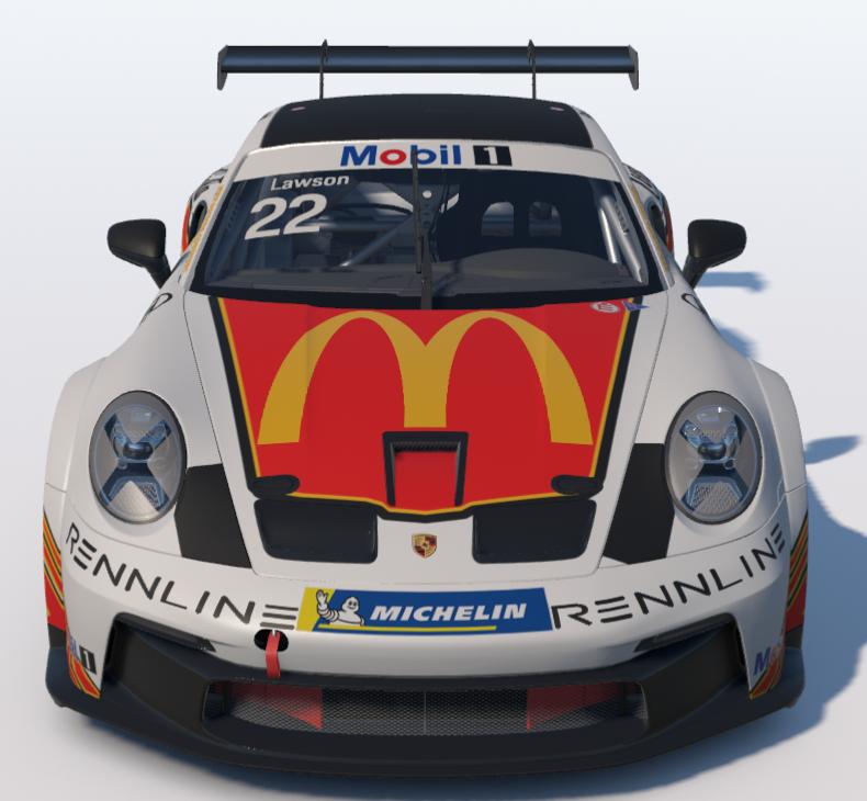 Preview of Mcdonalds/Coca Cola Porsche 911 GT3 Cup (992) by Ronald Lawson2
