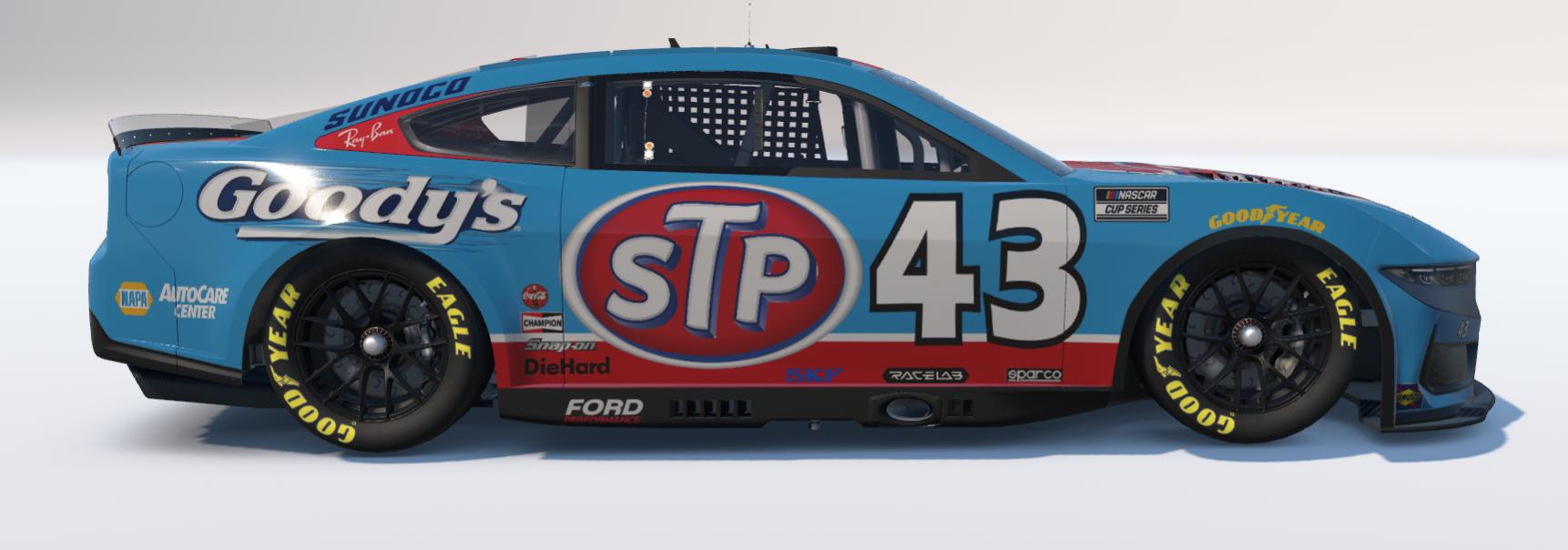 Preview of STP Cup Series Next Gen Ford Mustang by Elijah Gibbins J.
