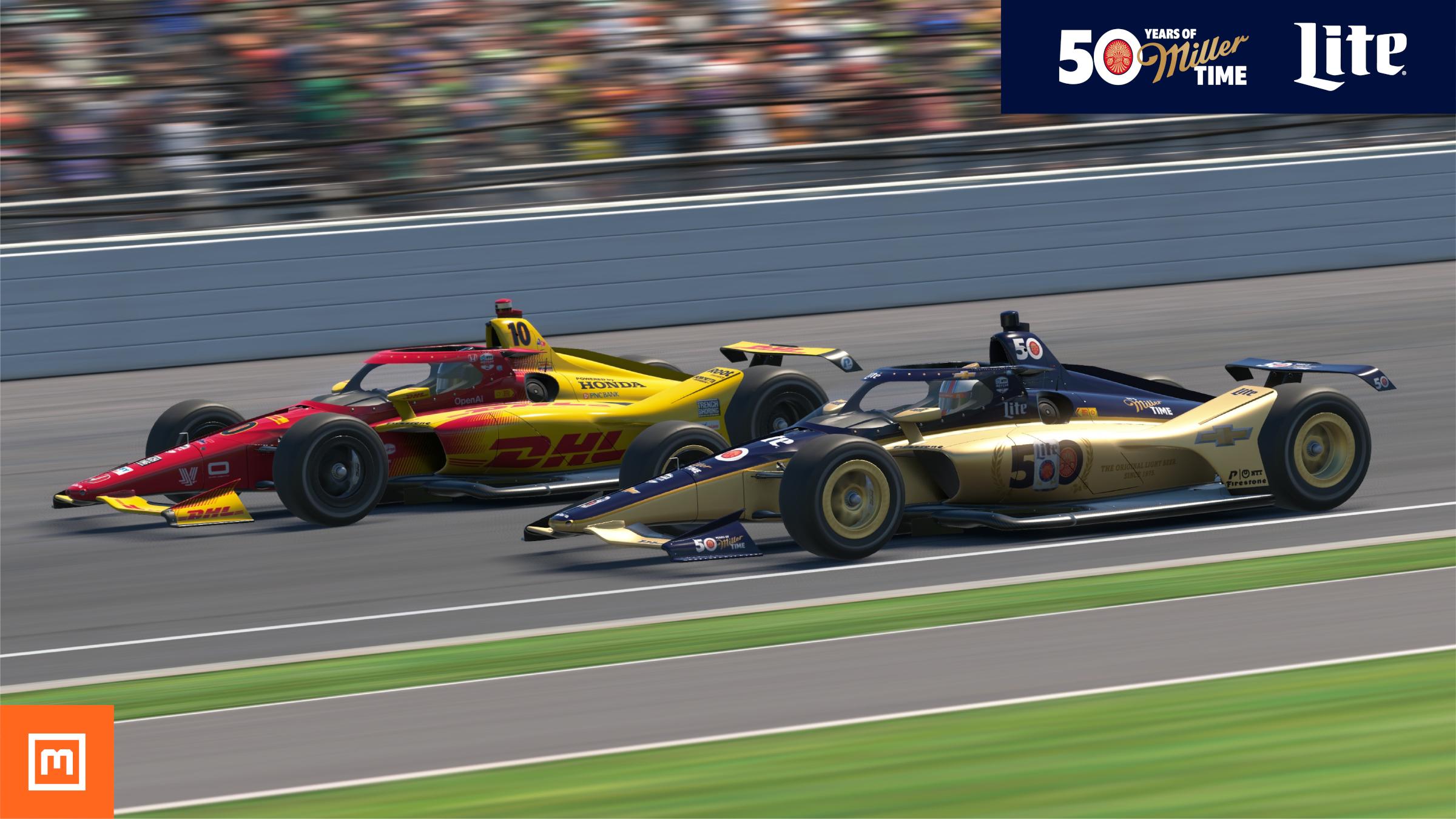 Preview of 50 Years of Miller Lite Chevy Indycar Concept (Custom #50) by Michael Mueller6