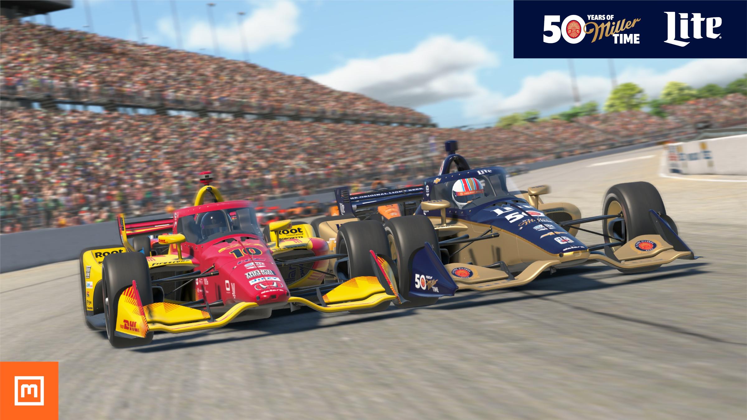 Preview of 50 Years of Miller Lite Chevy Indycar Concept (Custom #50) by Michael Mueller6