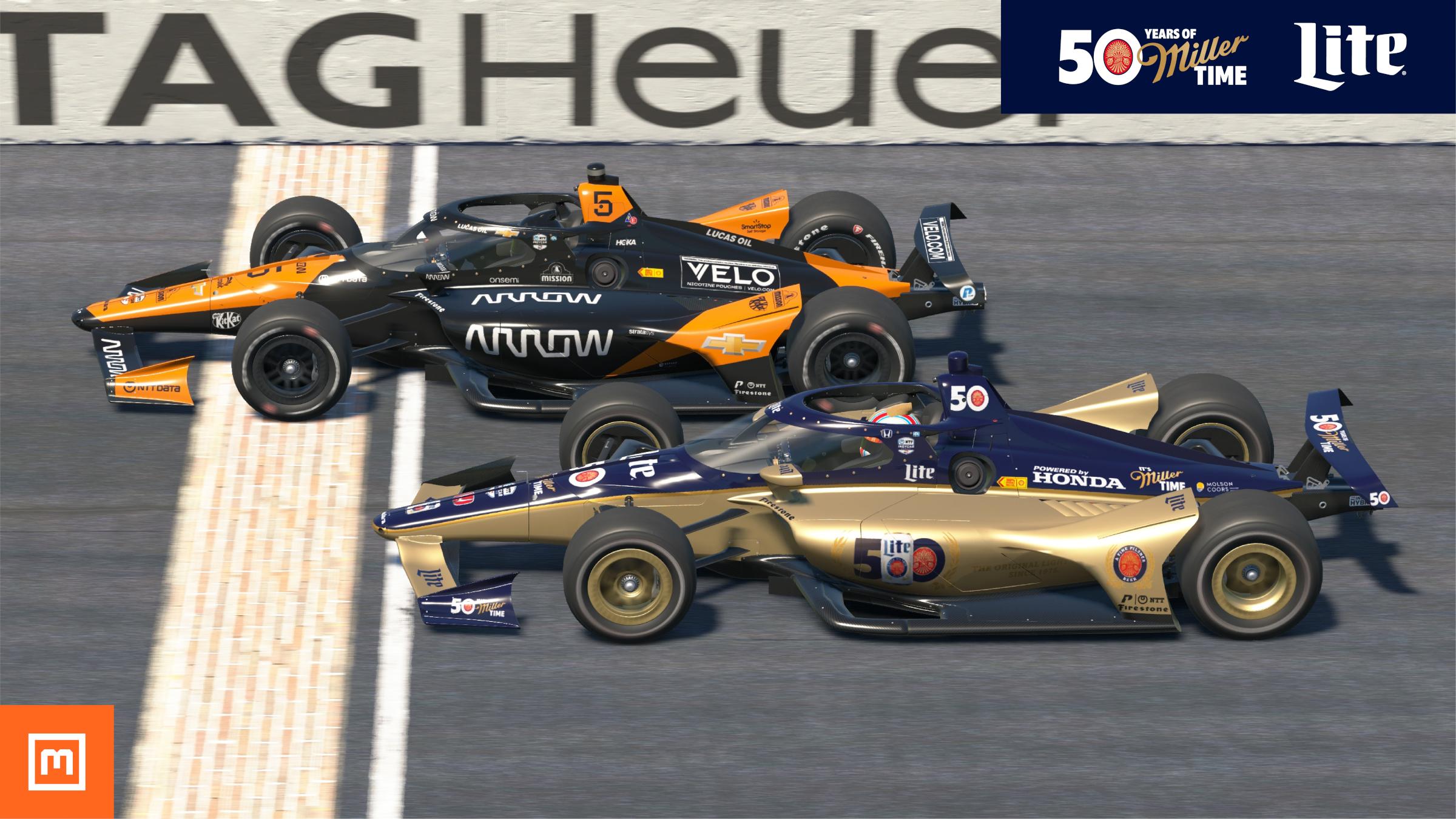 Preview of 50 Years of Miller Lite Honda Indycar Concept (Custom #50) by Michael Mueller6