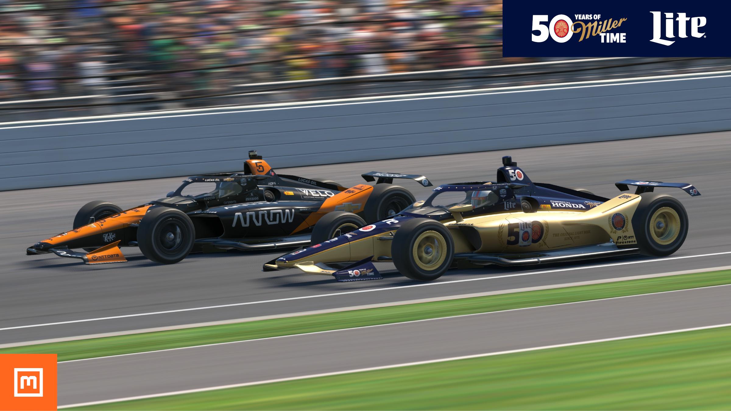 Preview of 50 Years of Miller Lite Honda Indycar Concept (Custom #50) by Michael Mueller6