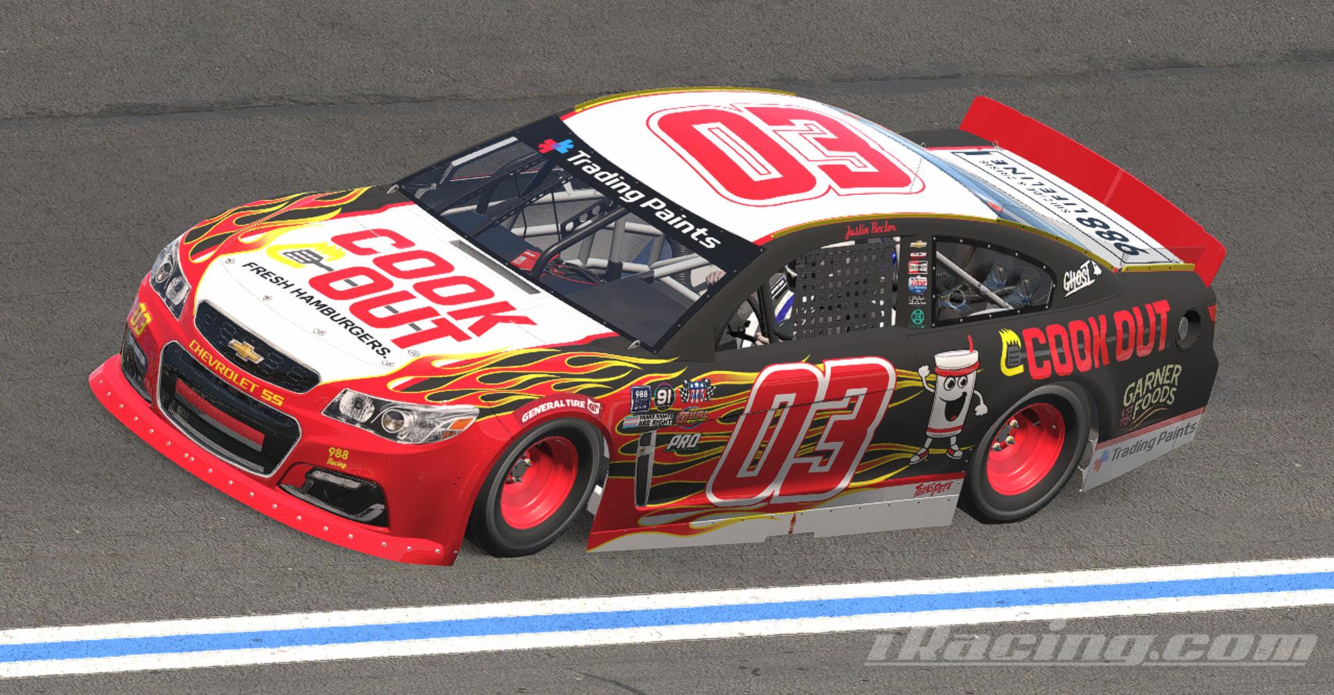 Preview of Cook Out ARCA Chevrolet SS by Justin Rector