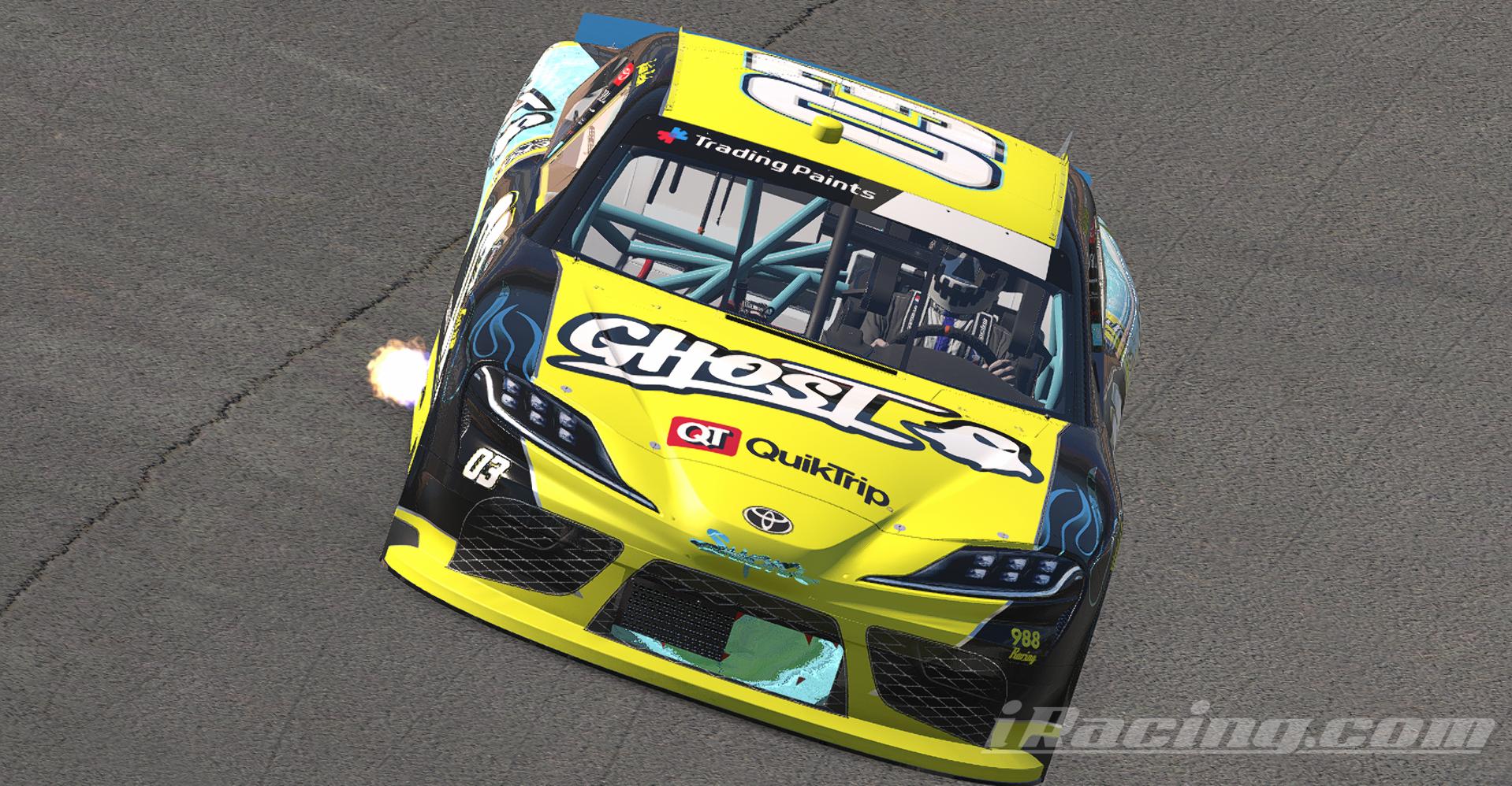 Preview of Ghost Energy Iced Tea Lemonade NASCAR XFINITY Toyota Supra by Justin Rector