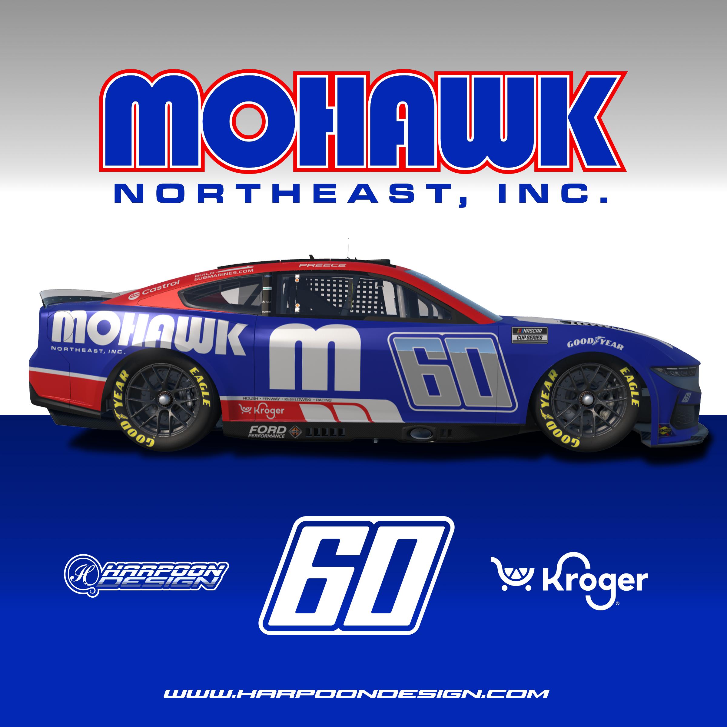 Preview of 2025 Ryan Preece Mohawk Concept Ford Mustang No Num by Brantley Roden