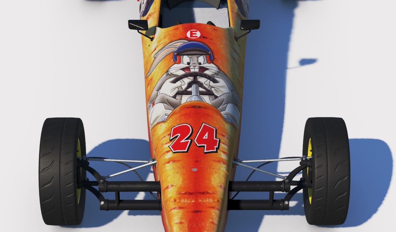 Preview of Formula Vee Bugs Bunny Looney Tunes Racing by Don Craig